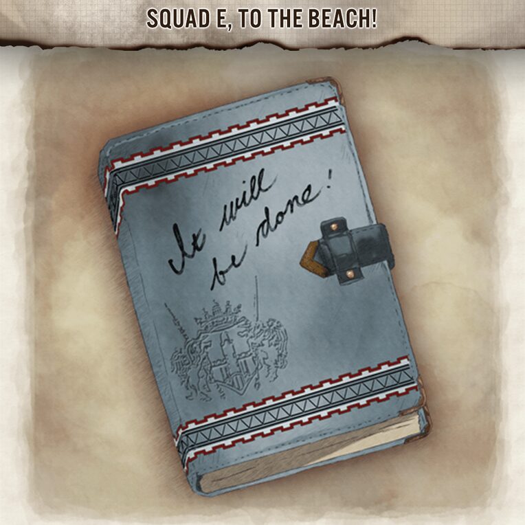 Squad E, to the Beach!