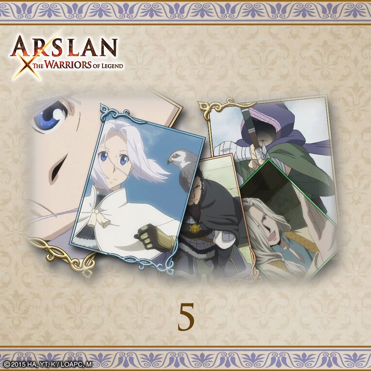 ARSLAN - Набор Skill Cards 5