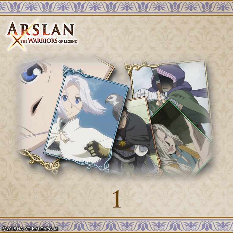 ARSLAN - Набор Skill Cards 1