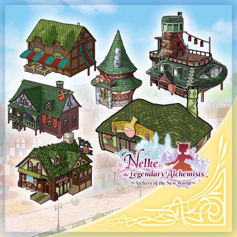 Nelke & the LA: набор дизайнов для строений Salburg.