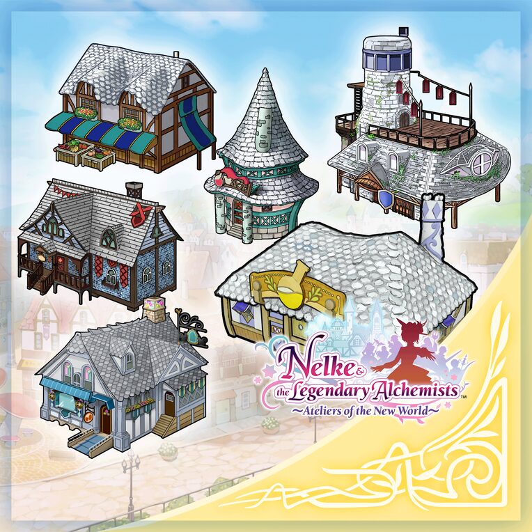 Nelke & the LA: набор дизайнов для строений Iris.