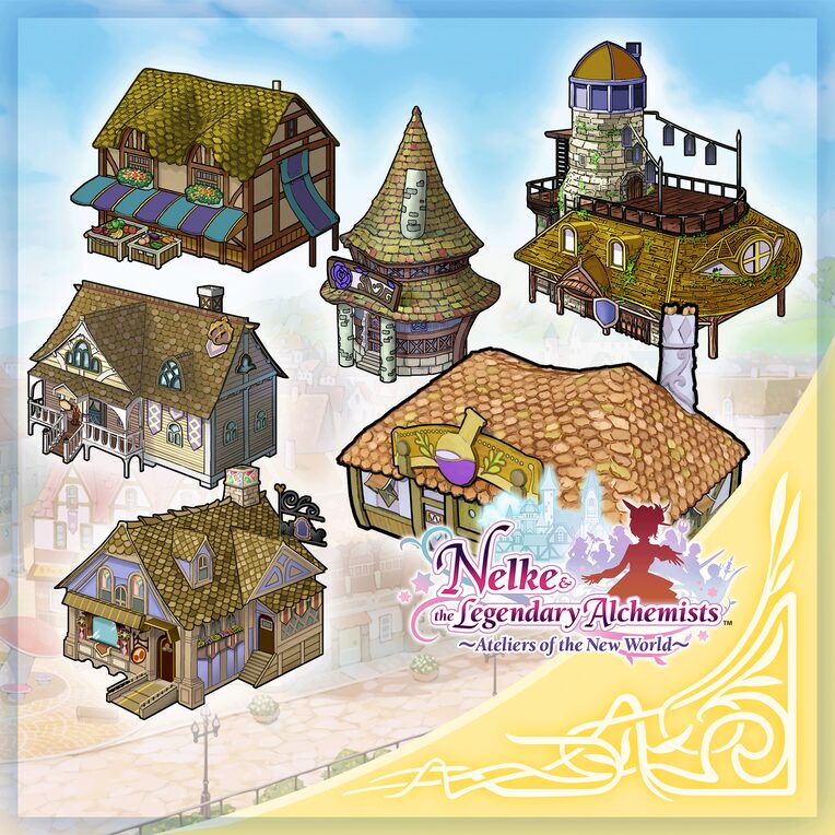 Nelke & the LA: набор дизайнов для строений Dusk.