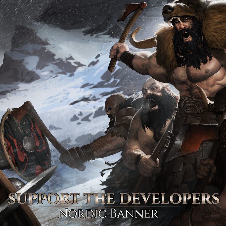Support the Developers & Nordic Banner