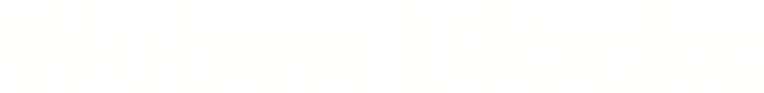 Weben Blocks