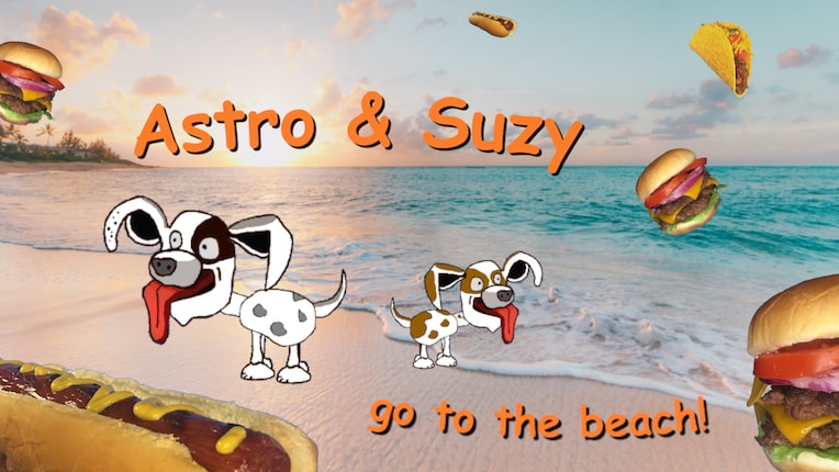 Astro & Suzy Go to the Beach