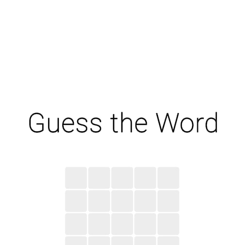 Guess the Word