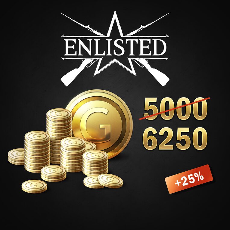 5000 Золота + 1250 Бонус