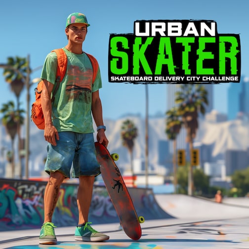 Urban Skater - Skateboard Delivery City Challenge
