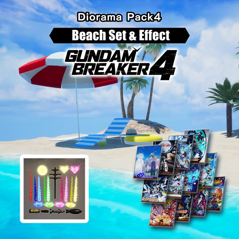 Diorama Pack 4 - Beach Set & Effect