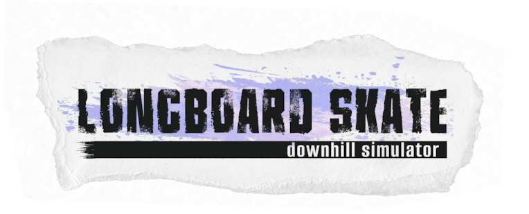 Longboard Skate Downhill Simulator
