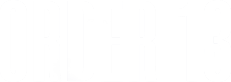 Order 13