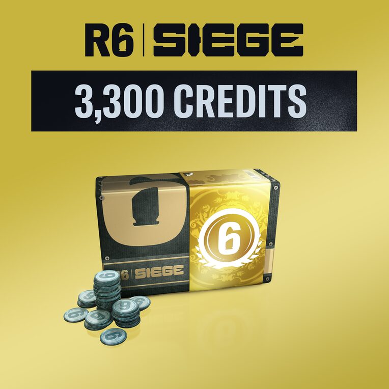 Tom Clancy’s Rainbow Six Осада – 3300 кредитов R6