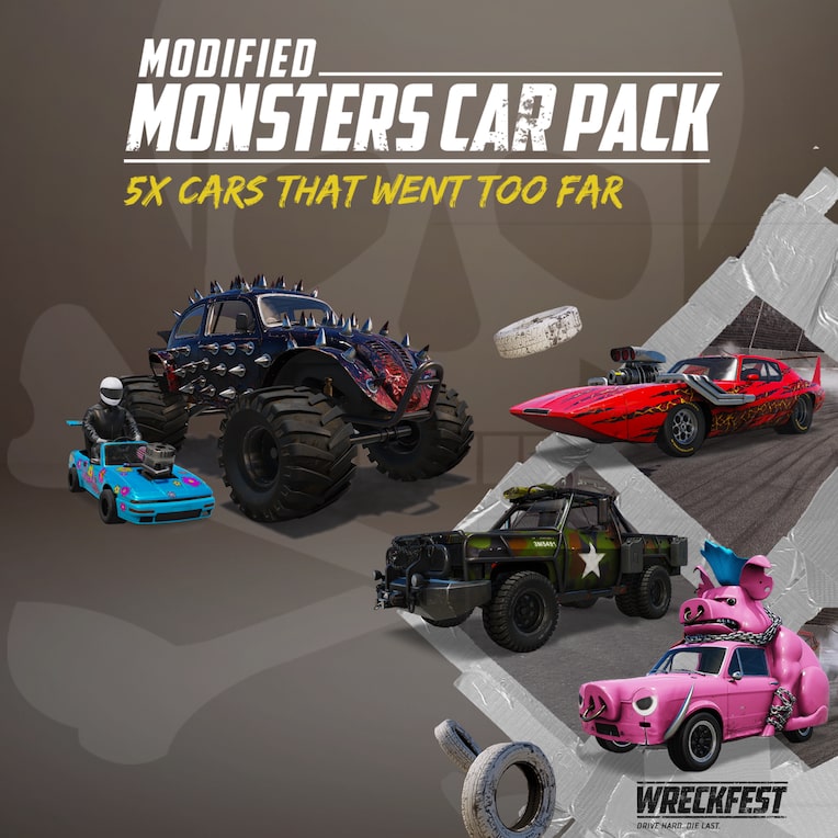 Modified Monsters Car Pack