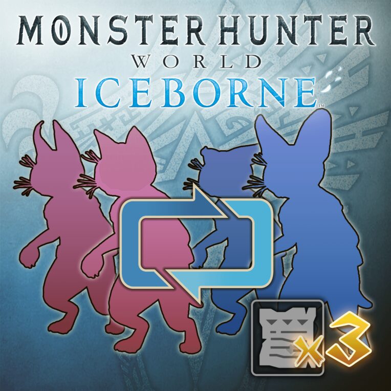 MHW:Iceborne - Талон изменения палико: три талона