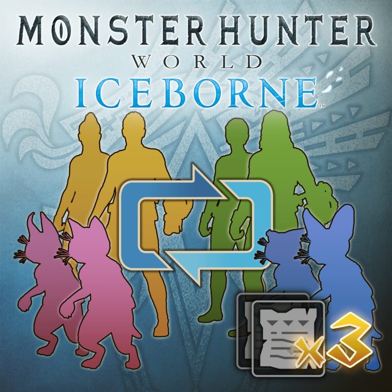 MHW:Iceborne - Талон изменения охотника и палико: три талона