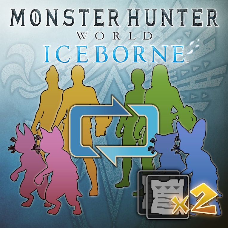 MHW:Iceborne - Талон изменения охотника и палико: два талона