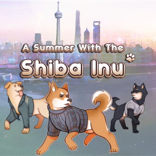 A summer with the Shiba Inu